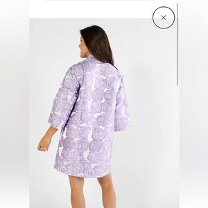 Caryn Lawn lilac rose nwt one size